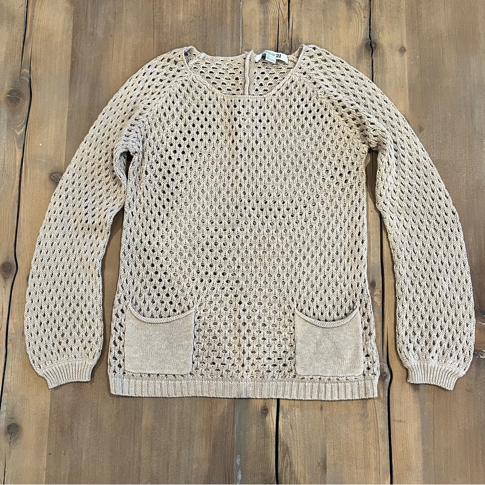 Forever 21 Crochet Sweater